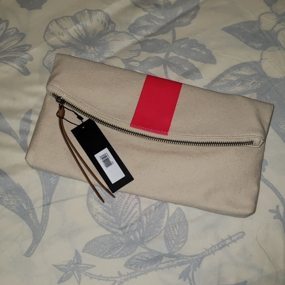 💫Banana Republic Foldover Clutch